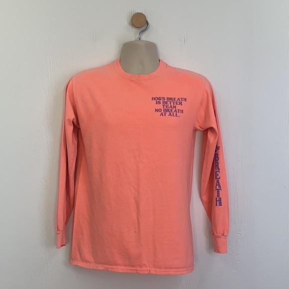 Comfort Colors - Hogs Breath Saloon Key West Graphic Long Sleeve Shirt Small - Picture 2 of 12